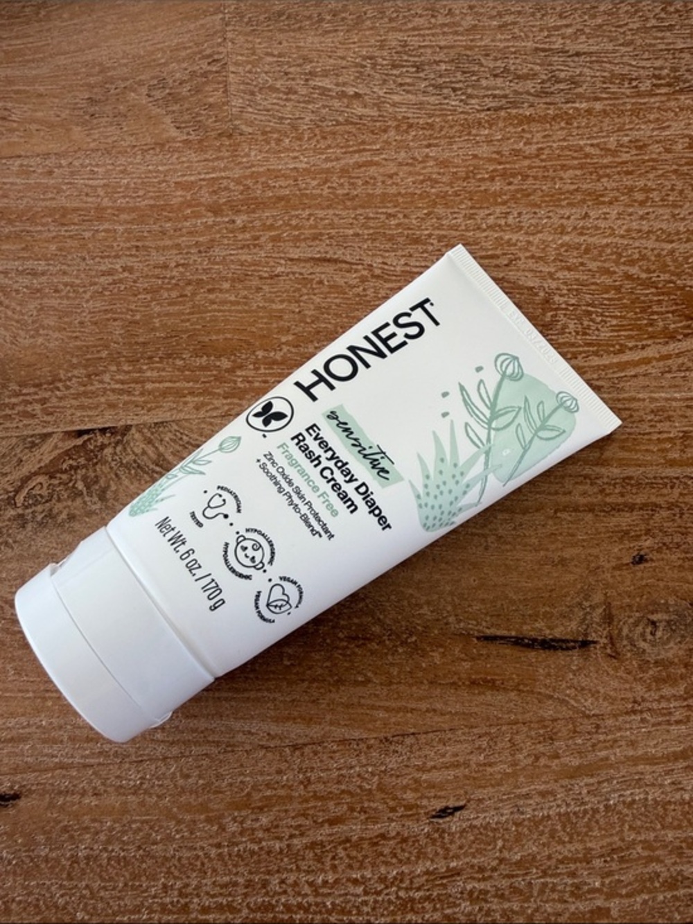 The Honest Company Sensitive Everyday Diaper Rash Cream